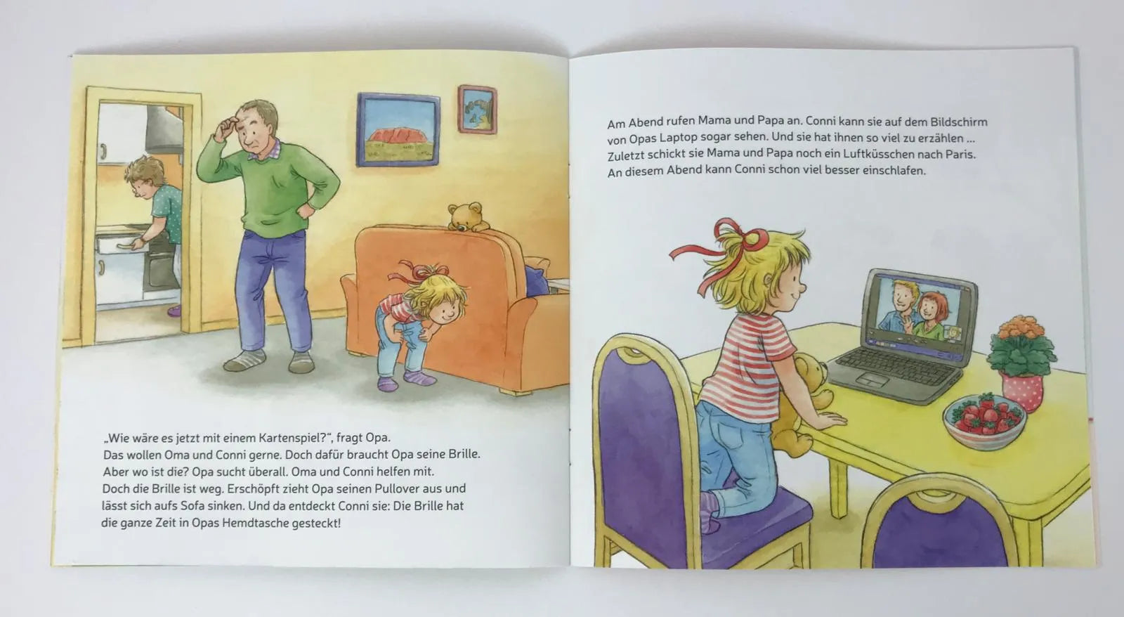 Produktansicht: LESEMAUS 69: Conni besucht Oma und Opa (Taschenbuch)