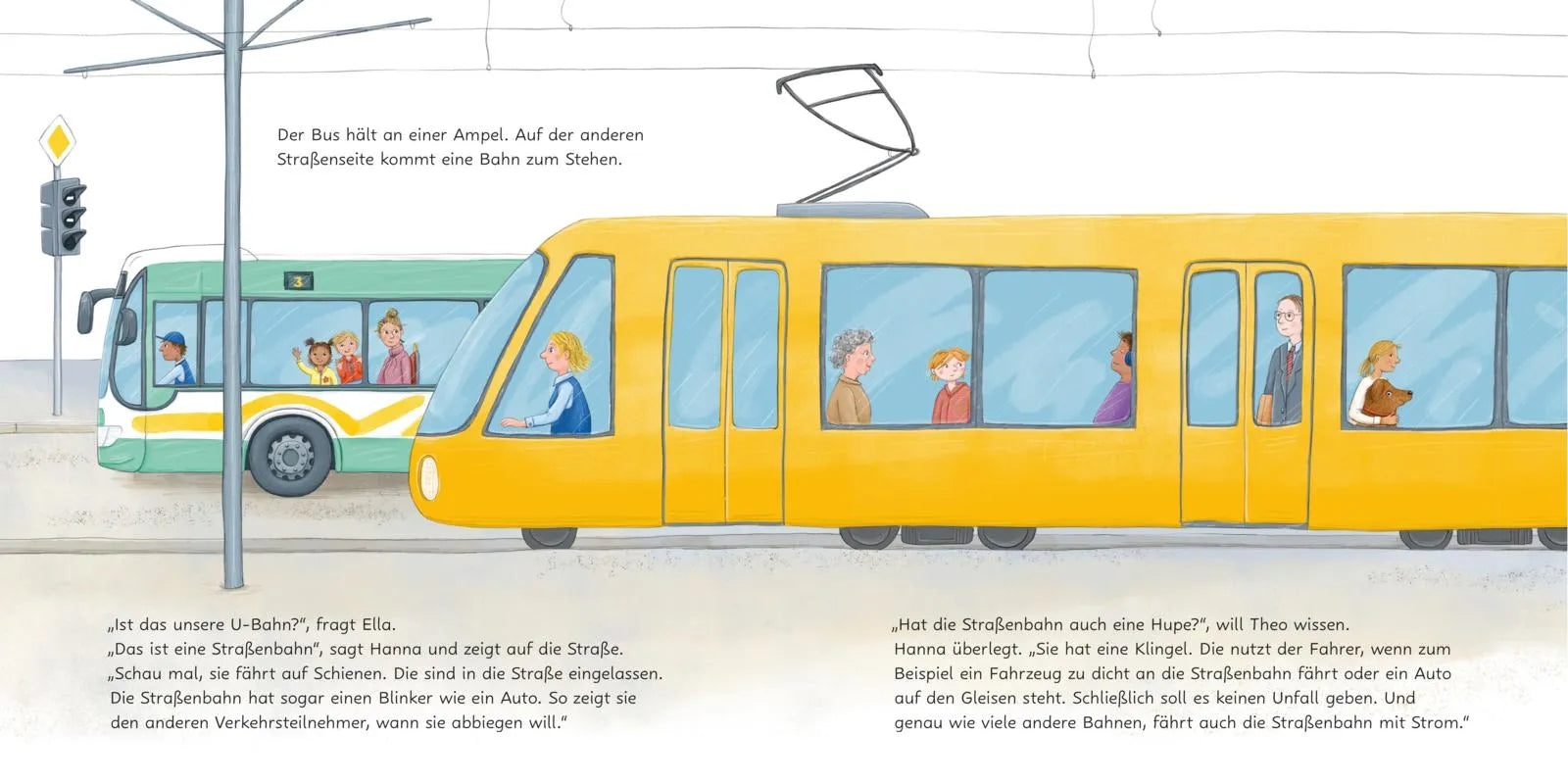 Sandra Ladwig - LESEMAUS 74: Wir fahren mit Bus und Bahn