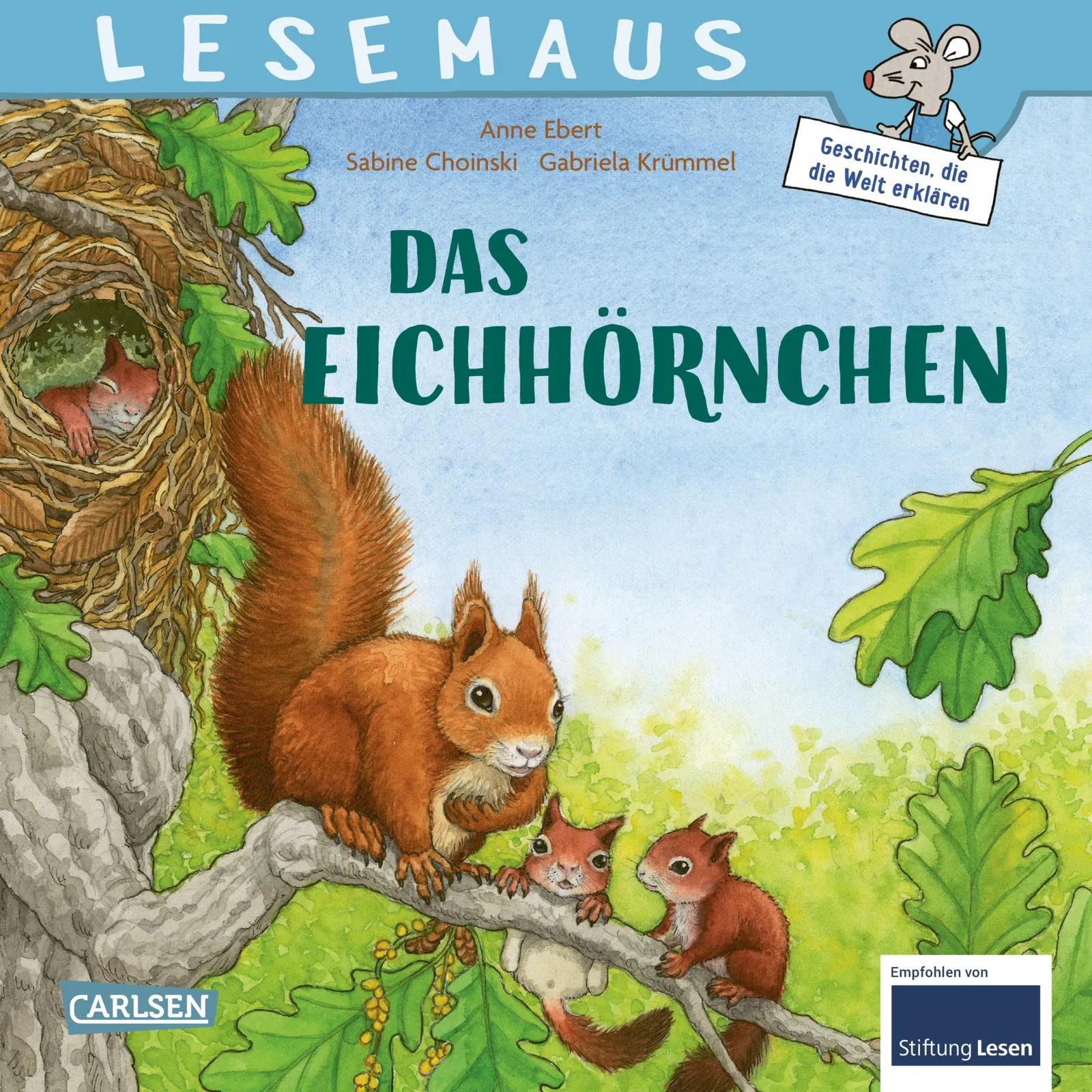 Buchcover von 'LESEMAUS 8: Das Eichhörnchen' - Taschenbuch von Gabriela Krümmel