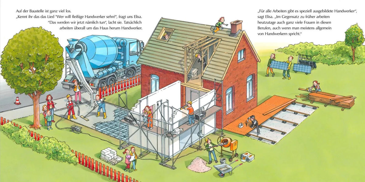 Detailansicht: LESEMAUS 81: Ich hab Freunde, die sind Handwerker (Taschenbuch)