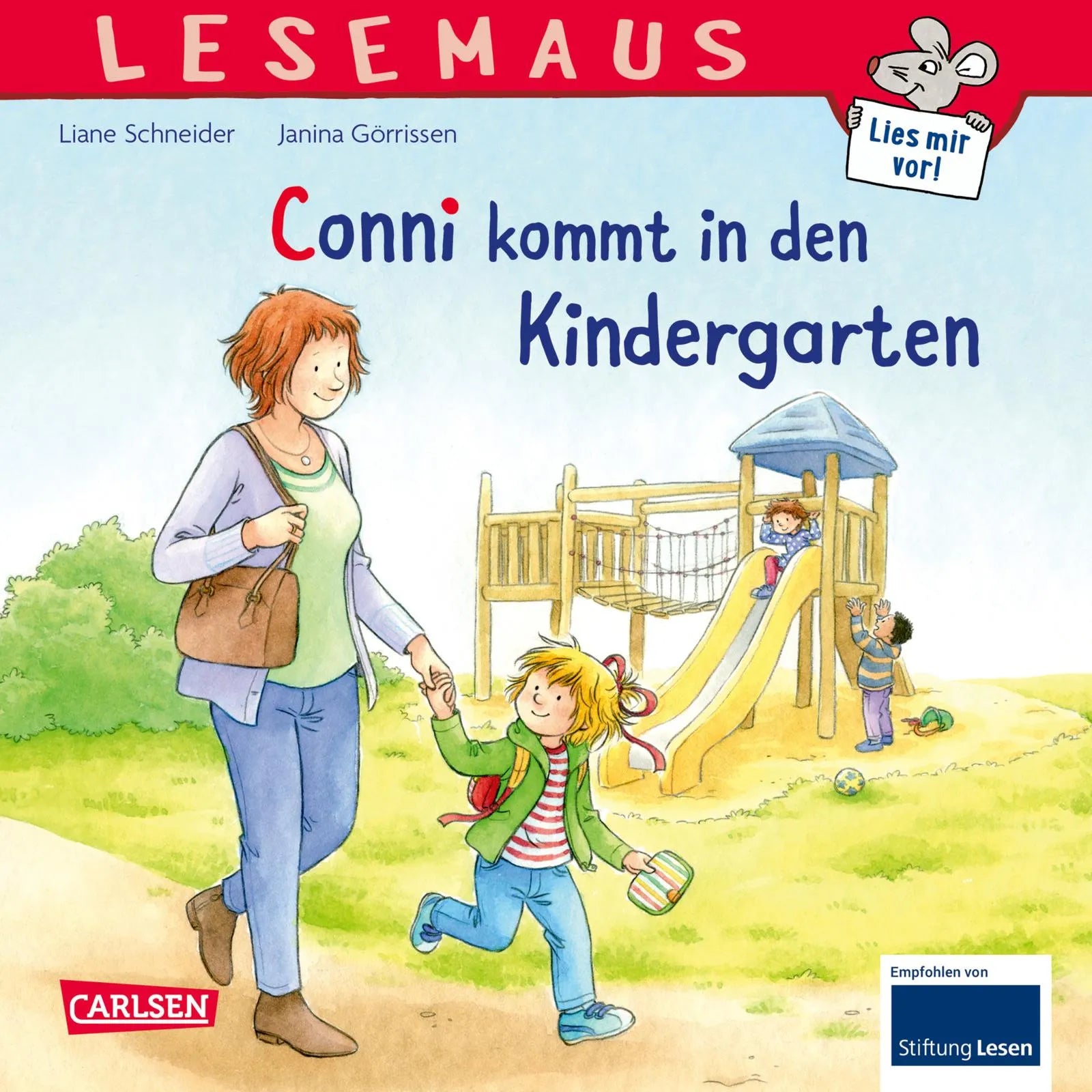 Buchcover von 'LESEMAUS 9: Conni kommt in den Kindergarten' - Taschenbuch von Liane Schneider