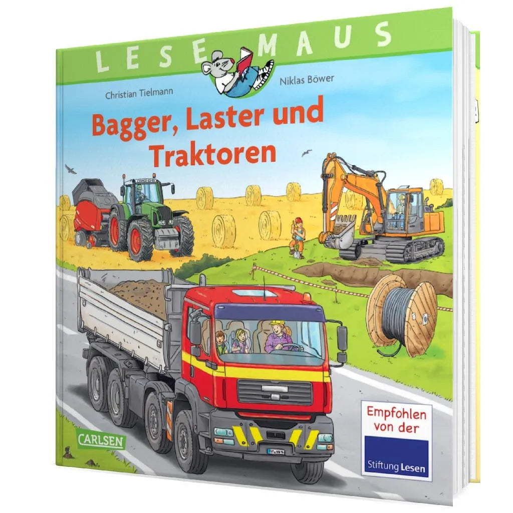 Christian Tielmann - LESEMAUS Sonderbände: Bagger, Laster und Traktoren – Alles über Fahrzeuge