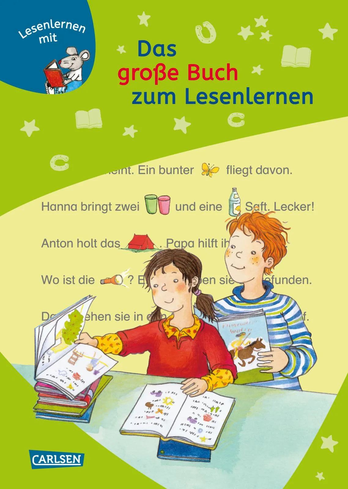 Buchcover von 'LESEMAUS zum Lesenlernen Sammelbände: Das große Buch zum Lesenlernen' - Gebundene Ausgabe von Manuela Mechtel