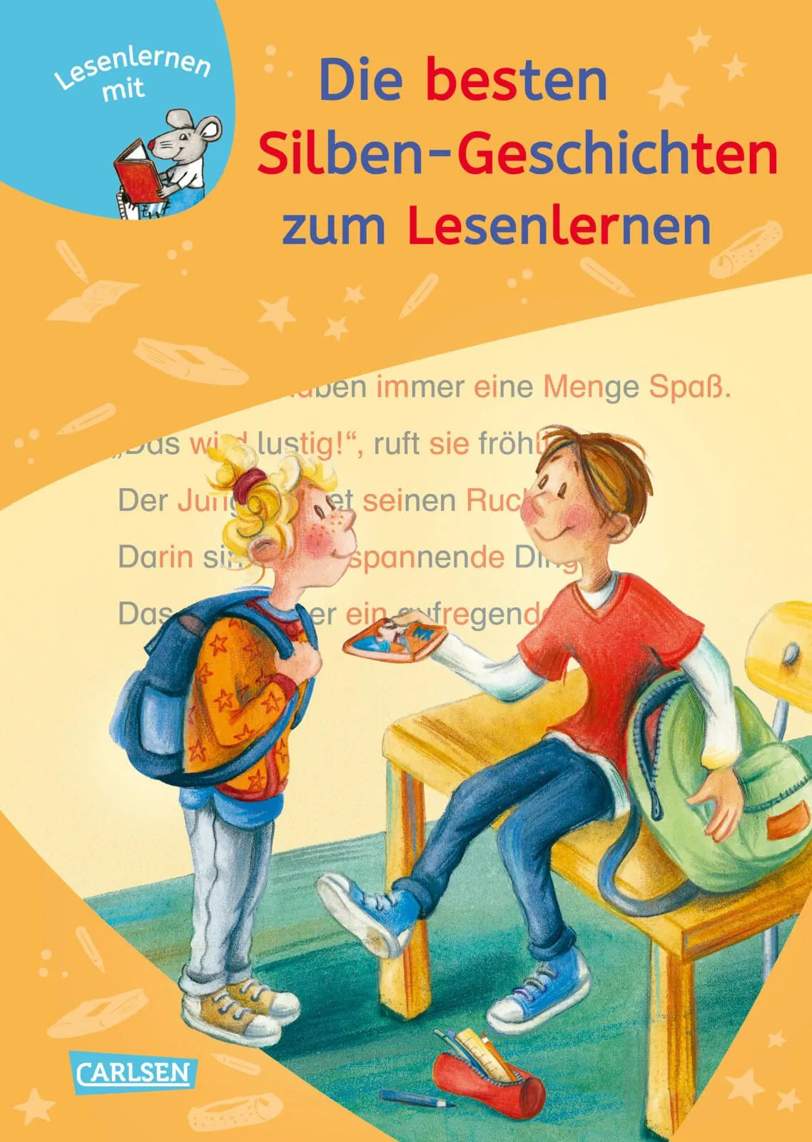 Cover: LESEMAUS zum Lesenlernen Sammelbände: Die besten Silben-Geschichten zum Lesenlernen (Hardcover) von Annette Neubauer