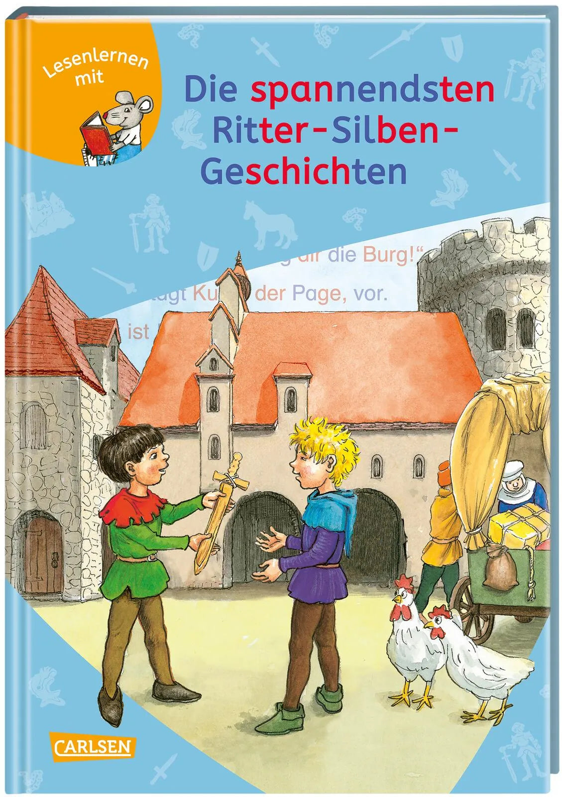 Buchcover von 'LESEMAUS zum Lesenlernen Sammelbände: Die spannendsten Ritter-Silben-Geschichten' - Gebundene Ausgabe von Manuela Mechtel