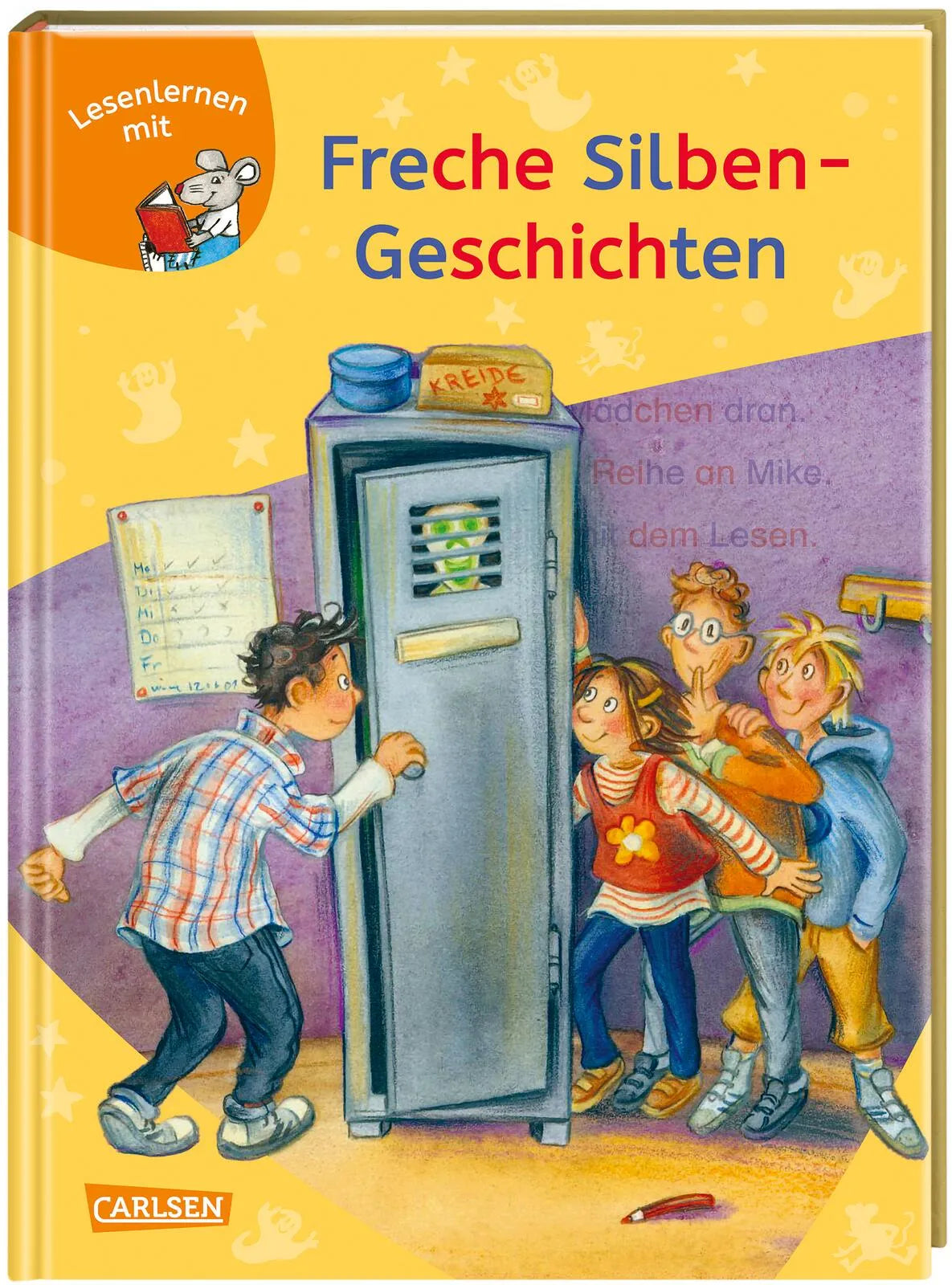 Buchcover von 'LESEMAUS zum Lesenlernen Sammelbände: Freche Silben-Geschichten' - Gebundene Ausgabe von Ursel Scheffler