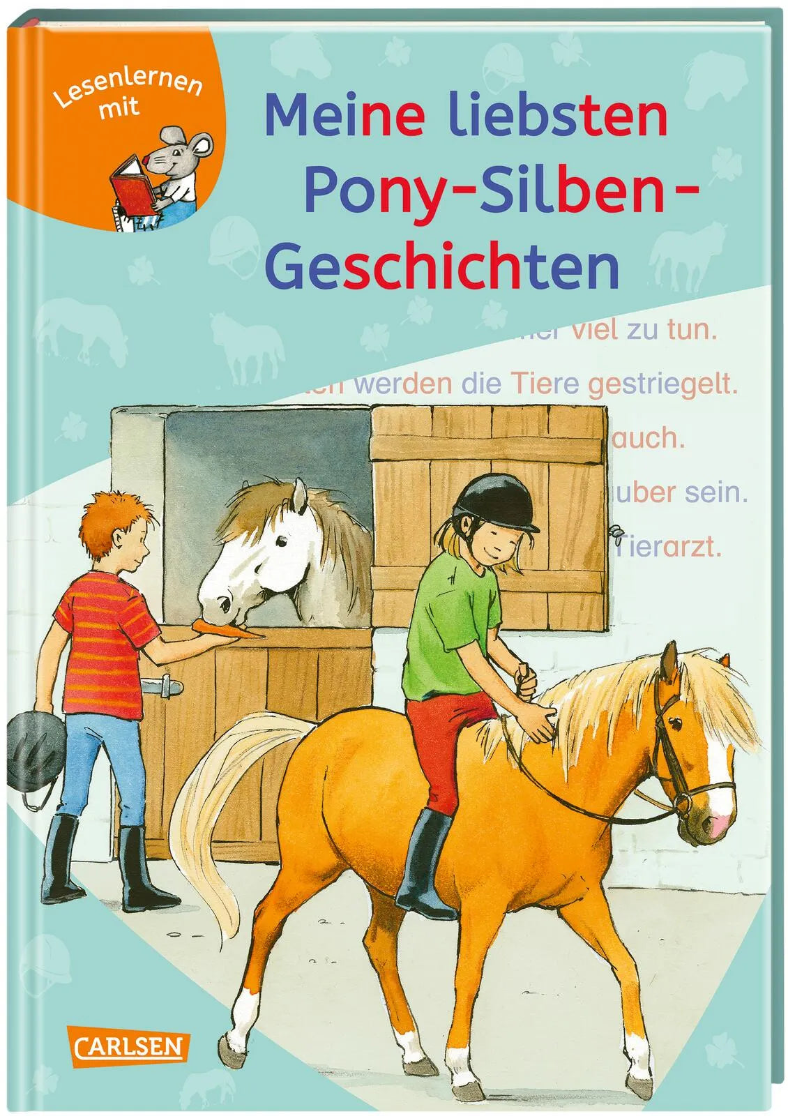 Buchcover von 'LESEMAUS zum Lesenlernen Sammelbände: Meine liebsten Pony-Silben-Geschichten' - Gebundene Ausgabe von Annette Neubauer