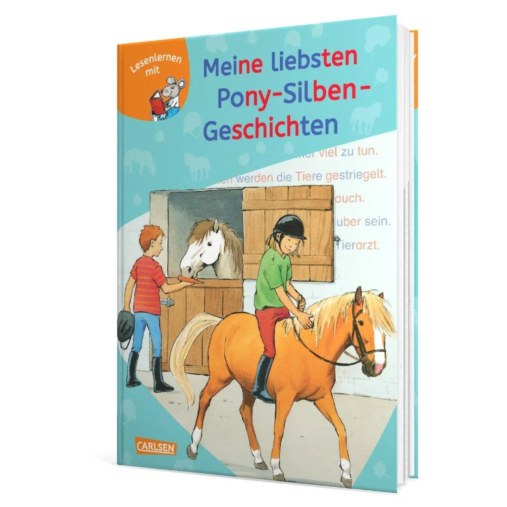 Produktansicht: LESEMAUS zum Lesenlernen Sammelbände: Meine liebsten Pony-Silben-Geschichten (Gebundene Ausgabe)
