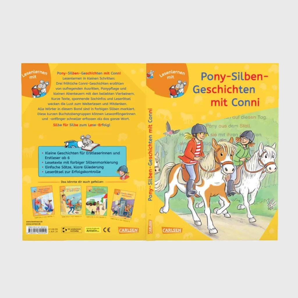 Abbildung von 'LESEMAUS zum Lesenlernen Sammelbände: Pony-Silben-Geschichten mit Conni'