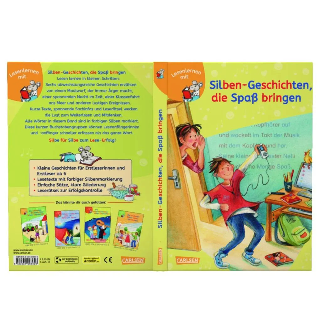 Abbildung von 'LESEMAUS zum Lesenlernen Sammelbände: Silben-Geschichten, die Spaß bringen'