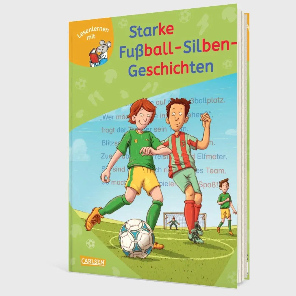 Abbildung von 'LESEMAUS zum Lesenlernen Sammelbände: Starke Fußball-Silben-Geschichten'