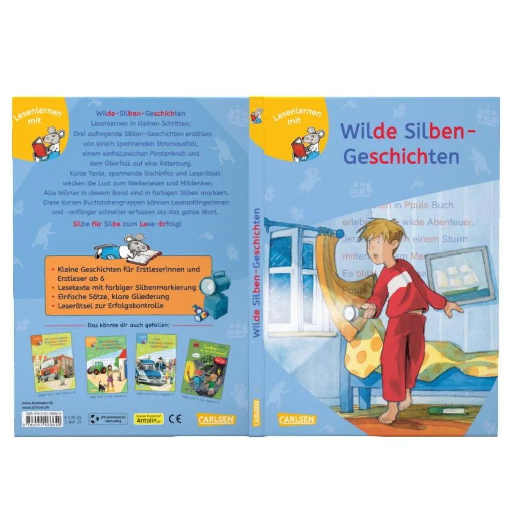 Wolfram Hänel - LESEMAUS zum Lesenlernen Sammelbände: Wilde Silben-Geschichten