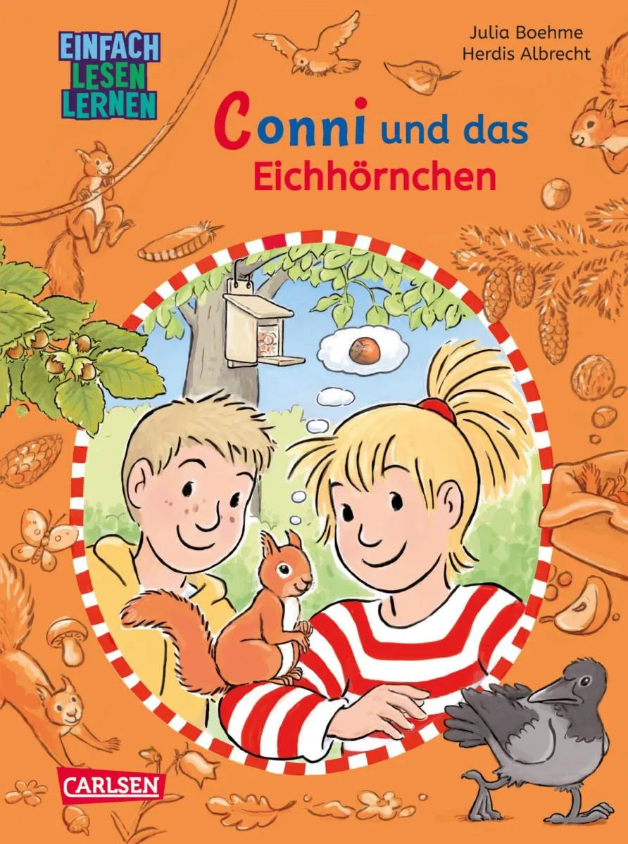 Cover: Lesen lernen mit Conni: Conni und das Eichhörnchen (E-Book) von Julia Boehme