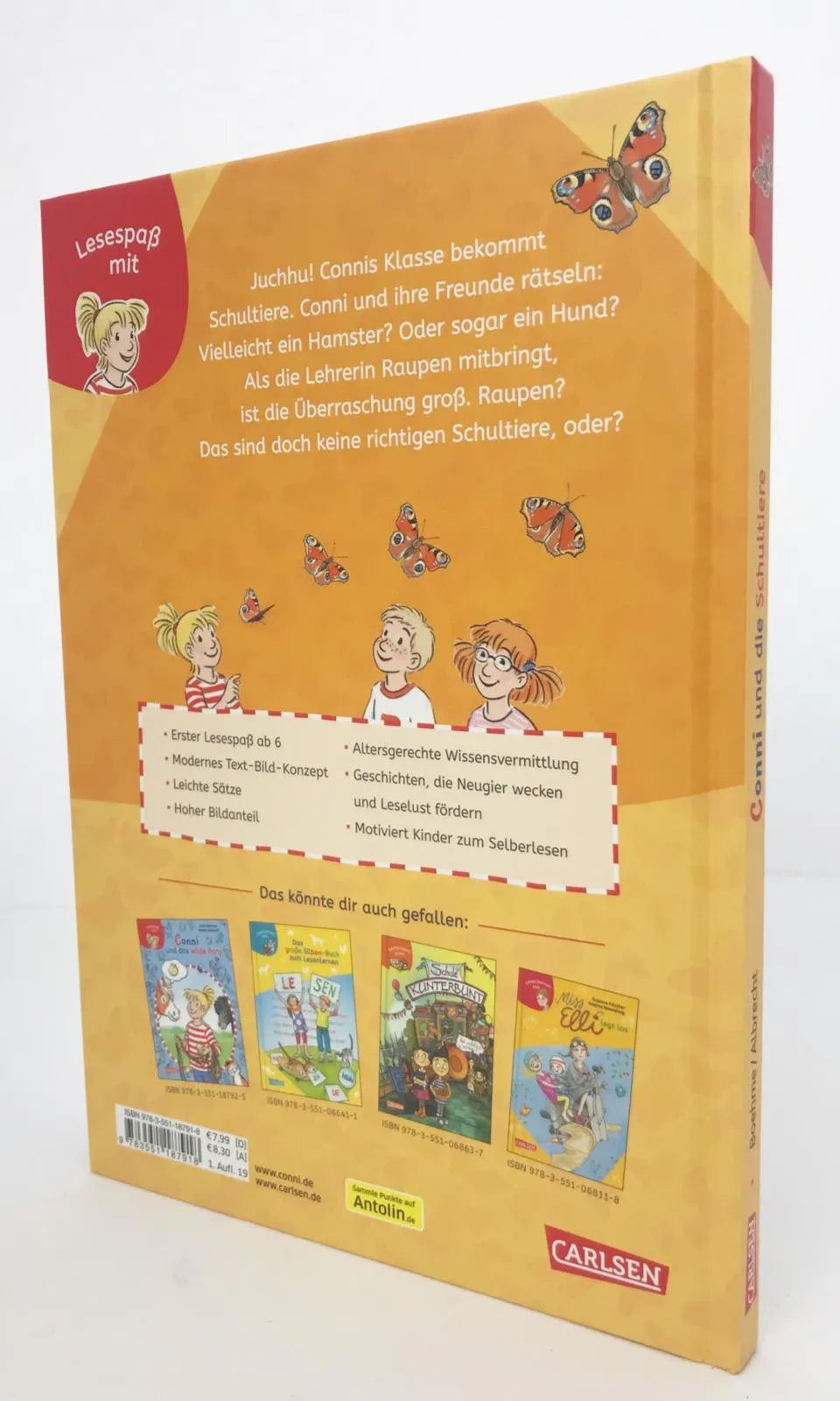 Julia Boehme - Lesen lernen mit Conni: Conni und die Schultiere