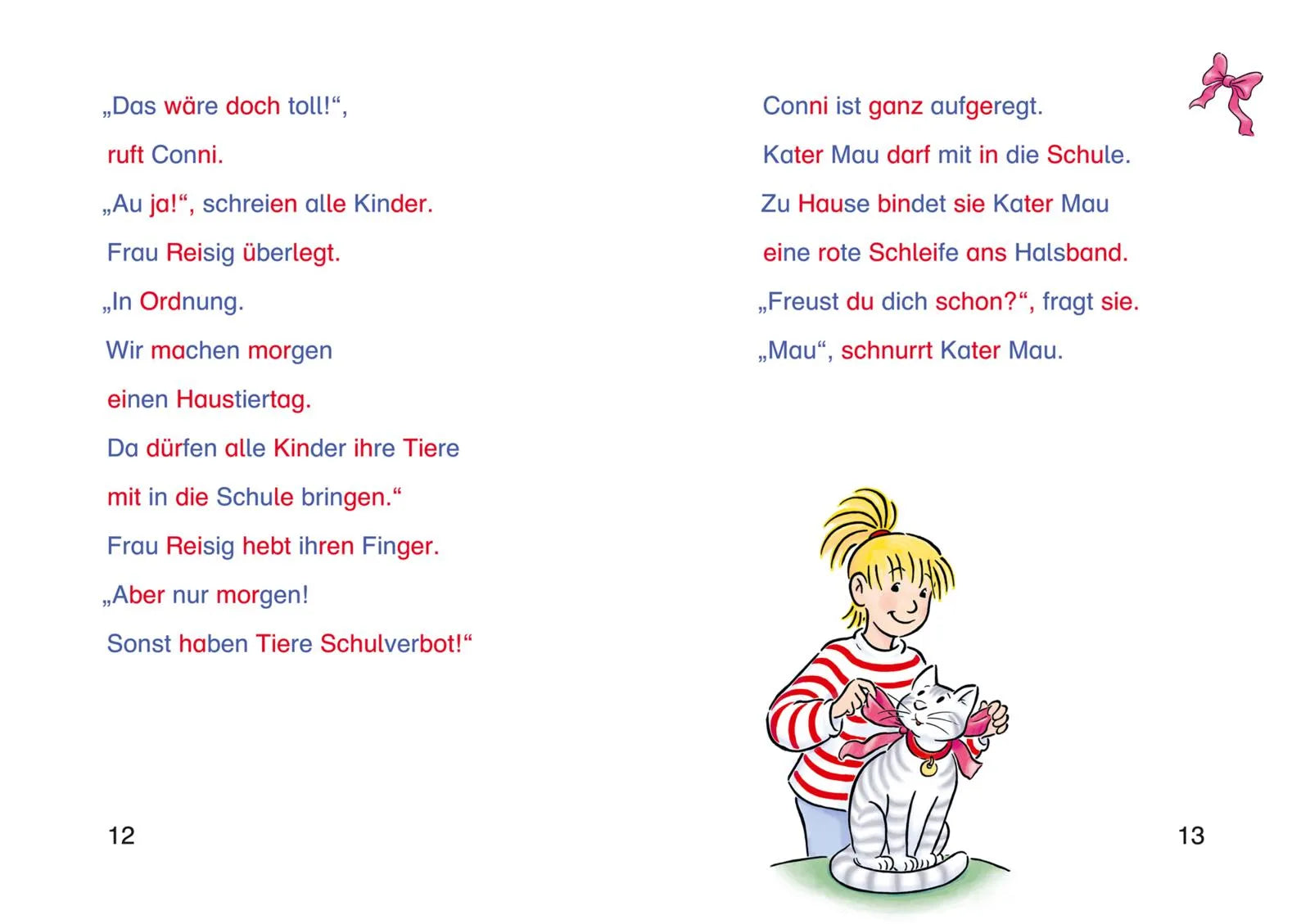 Julia Boehme - Lesen lernen mit Conni: Tolle Tier-Silben-Geschichten mit Conni