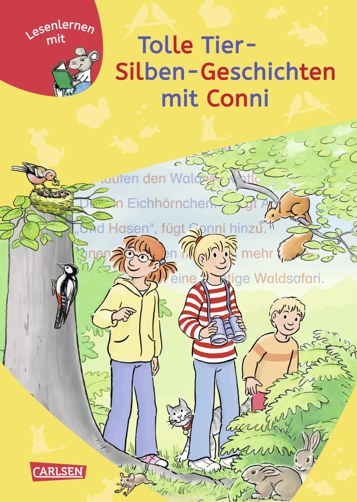 Buchcover von 'Lesen lernen mit Conni: Tolle Tier-Silben-Geschichten mit Conni' - Gebundene Ausgabe von Julia Boehme