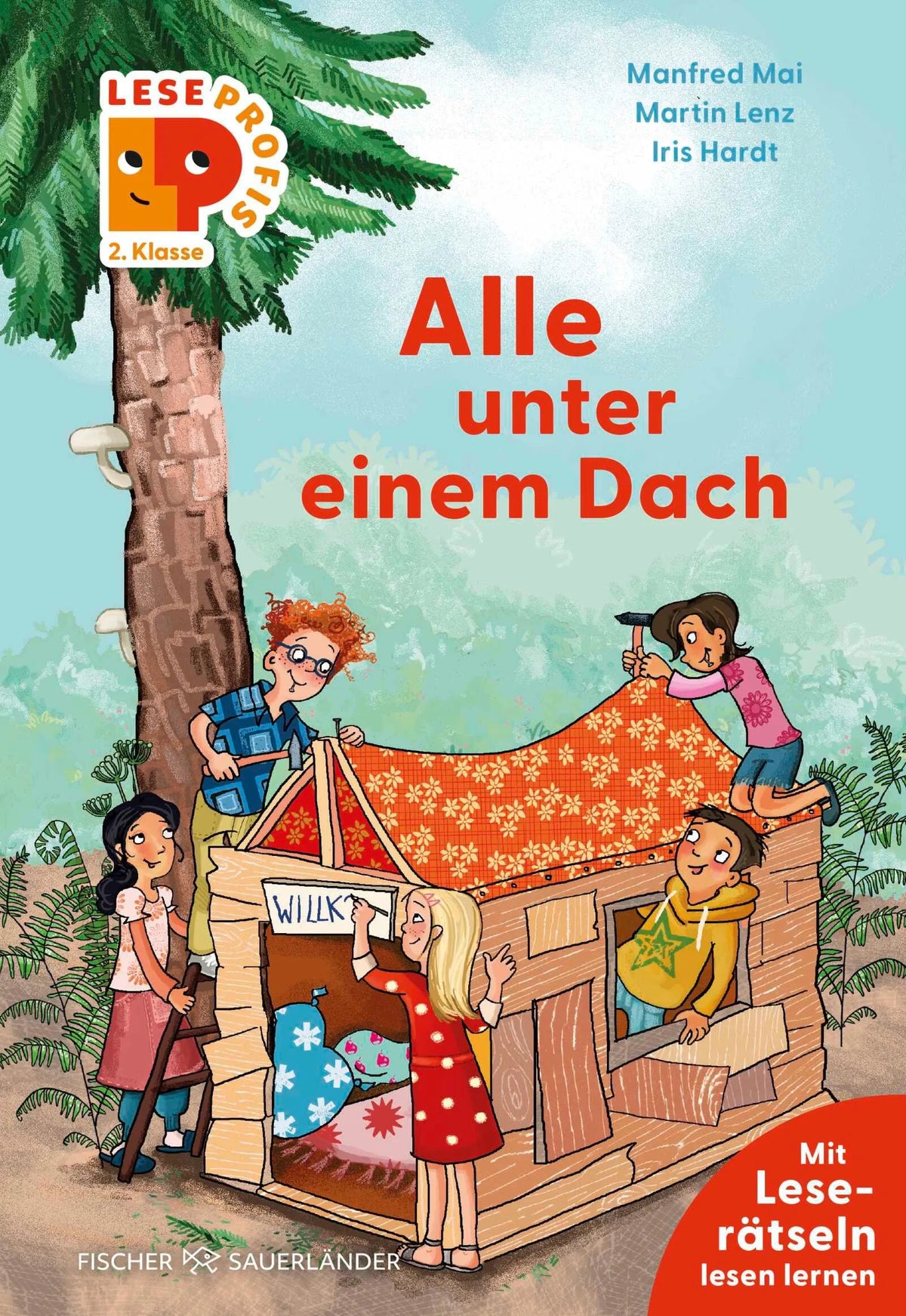 Cover: Leseprofis – Alle unter einem Dach, 2. Klasse (Hardcover) von Manfred Mai