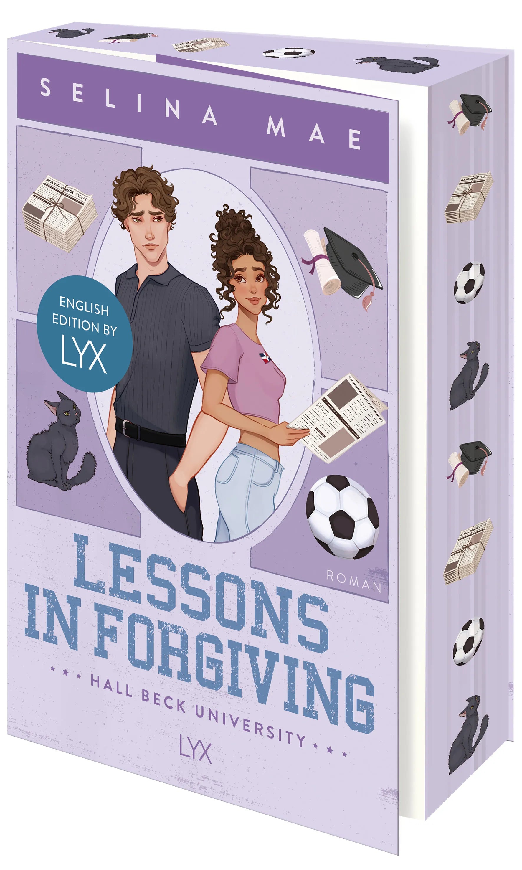 Buchcover von 'Lessons in Forgiving: English Edition by LYX' - Paperback von Selina Mae