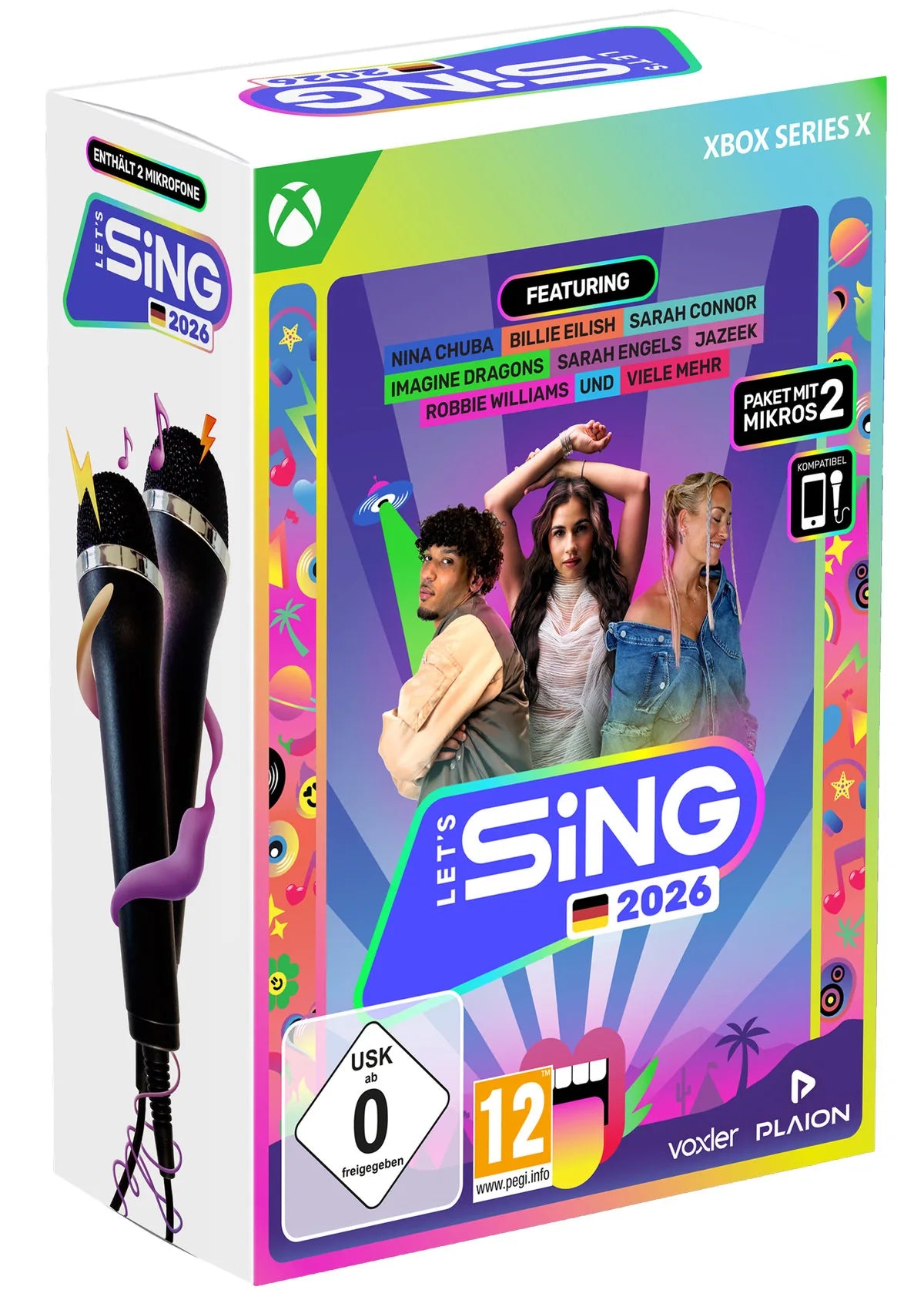 Let's Sing 2026 + 2 Mikrofone - Xbox Series X