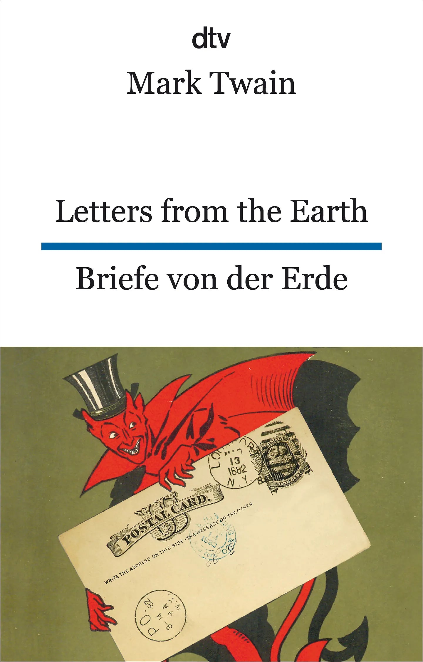 Buchcover von 'Letters from the Earth Briefe von der Erde' - Taschenbuch von Mark Twain