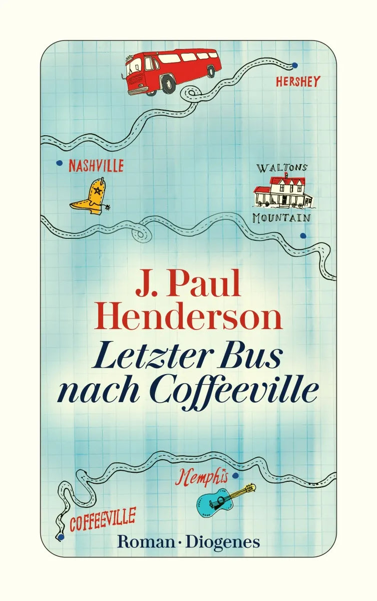 Buchcover von 'Letzter Bus nach Coffeeville' - Taschenbuch von J. Paul Henderson