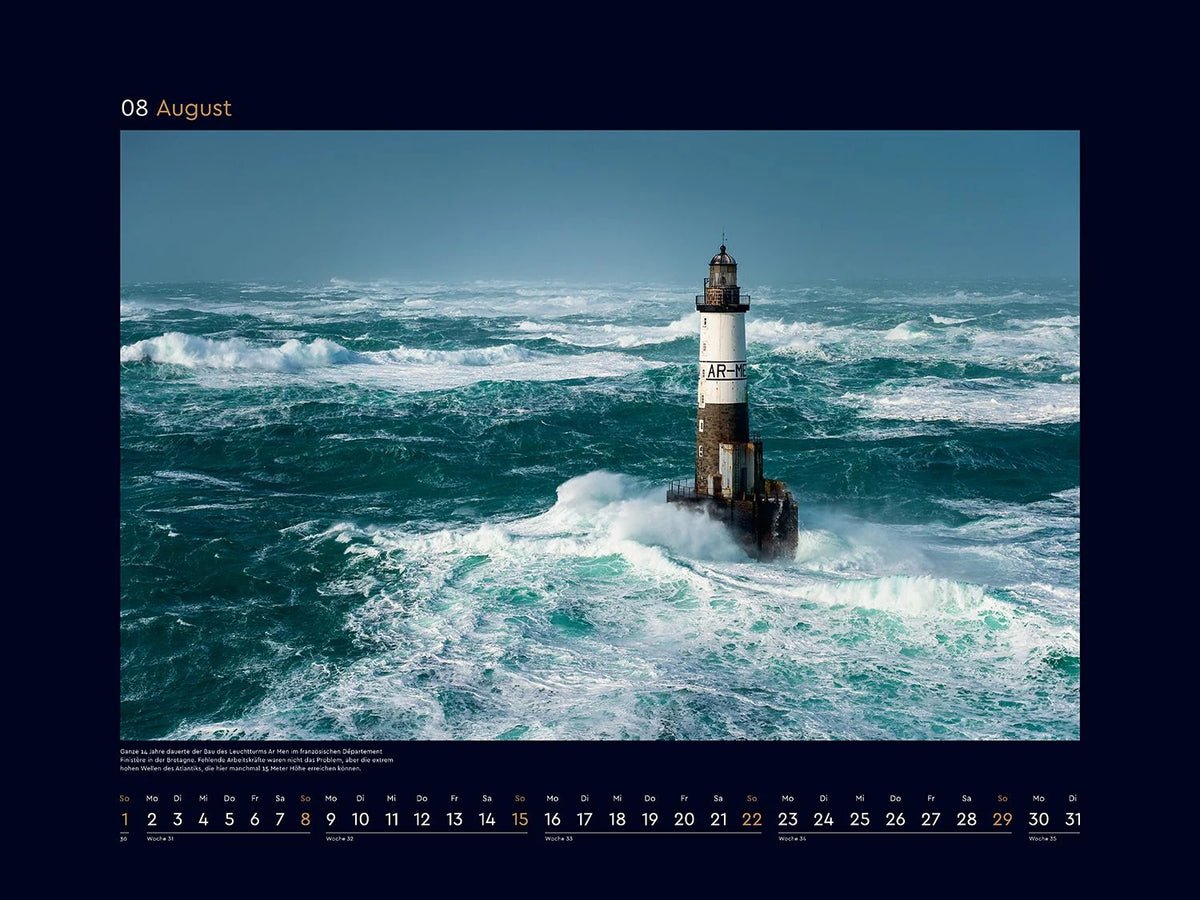 Leuchttürme - KUNTH Wandkalender 2027 – Ansicht