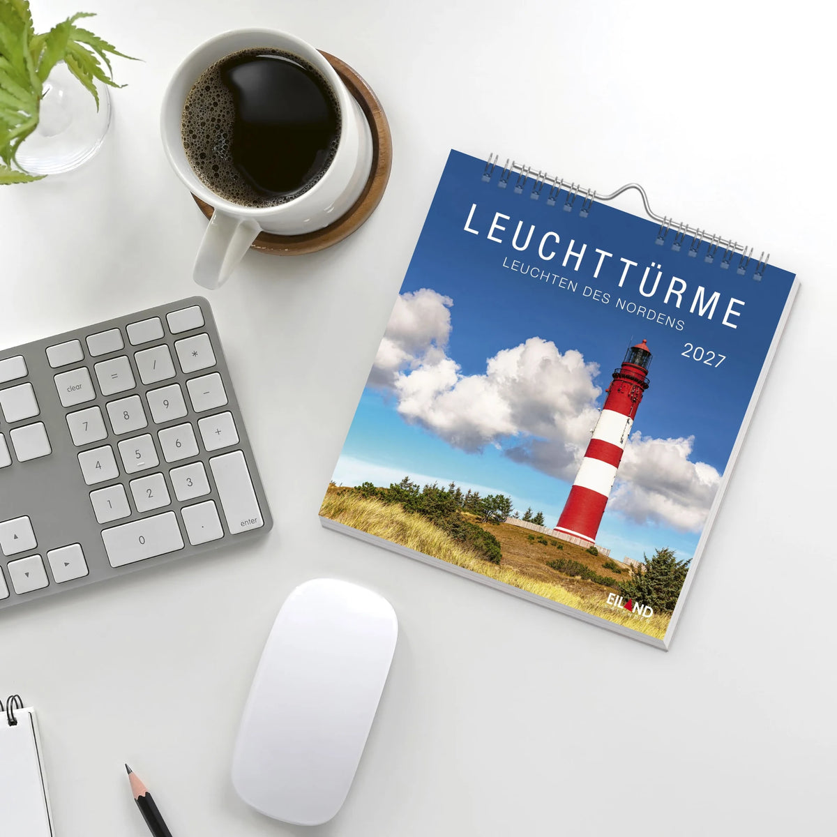 Leuchttürme Postkartenkalender 2027 - Leuchten des Nordens – Ansicht