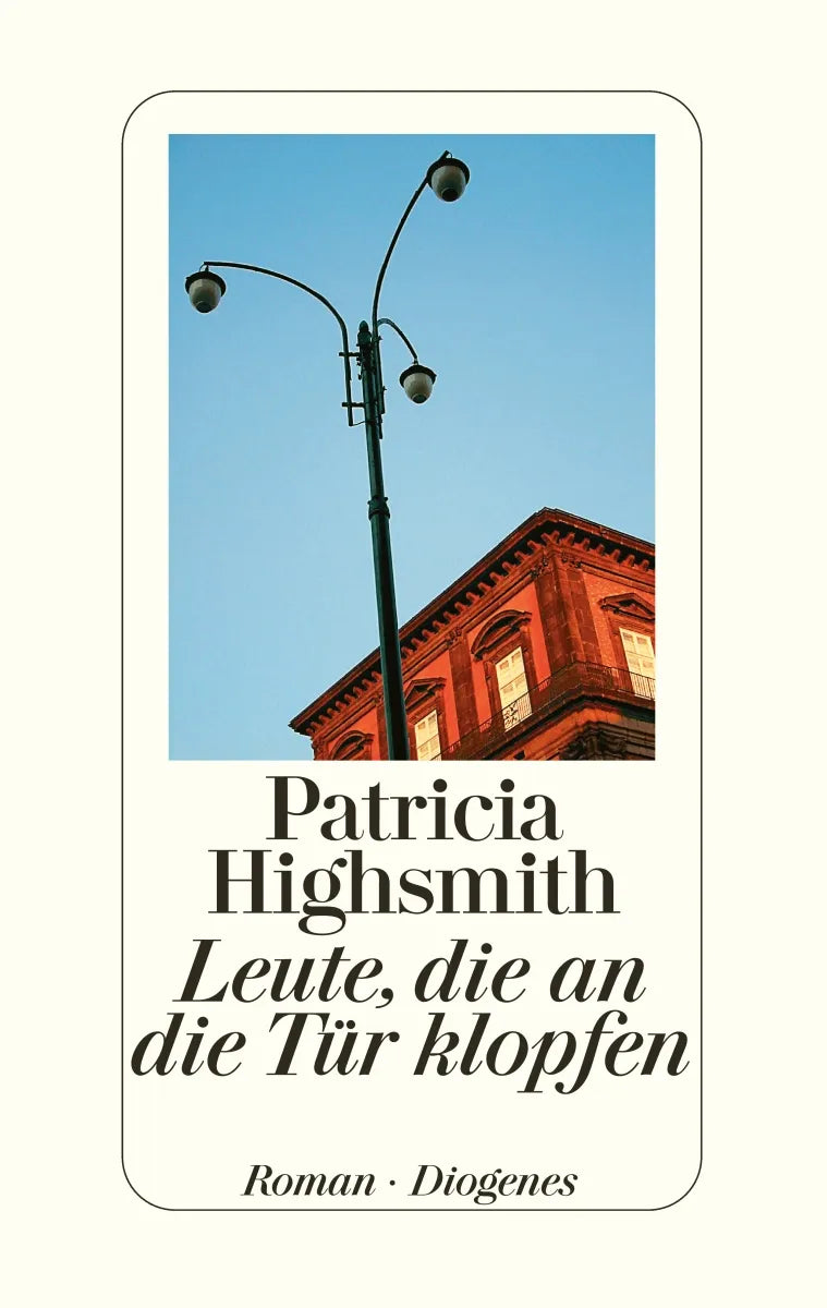 Buchcover von 'Leute, die an die Tür klopfen' - Gebundene Ausgabe von Patricia Highsmith