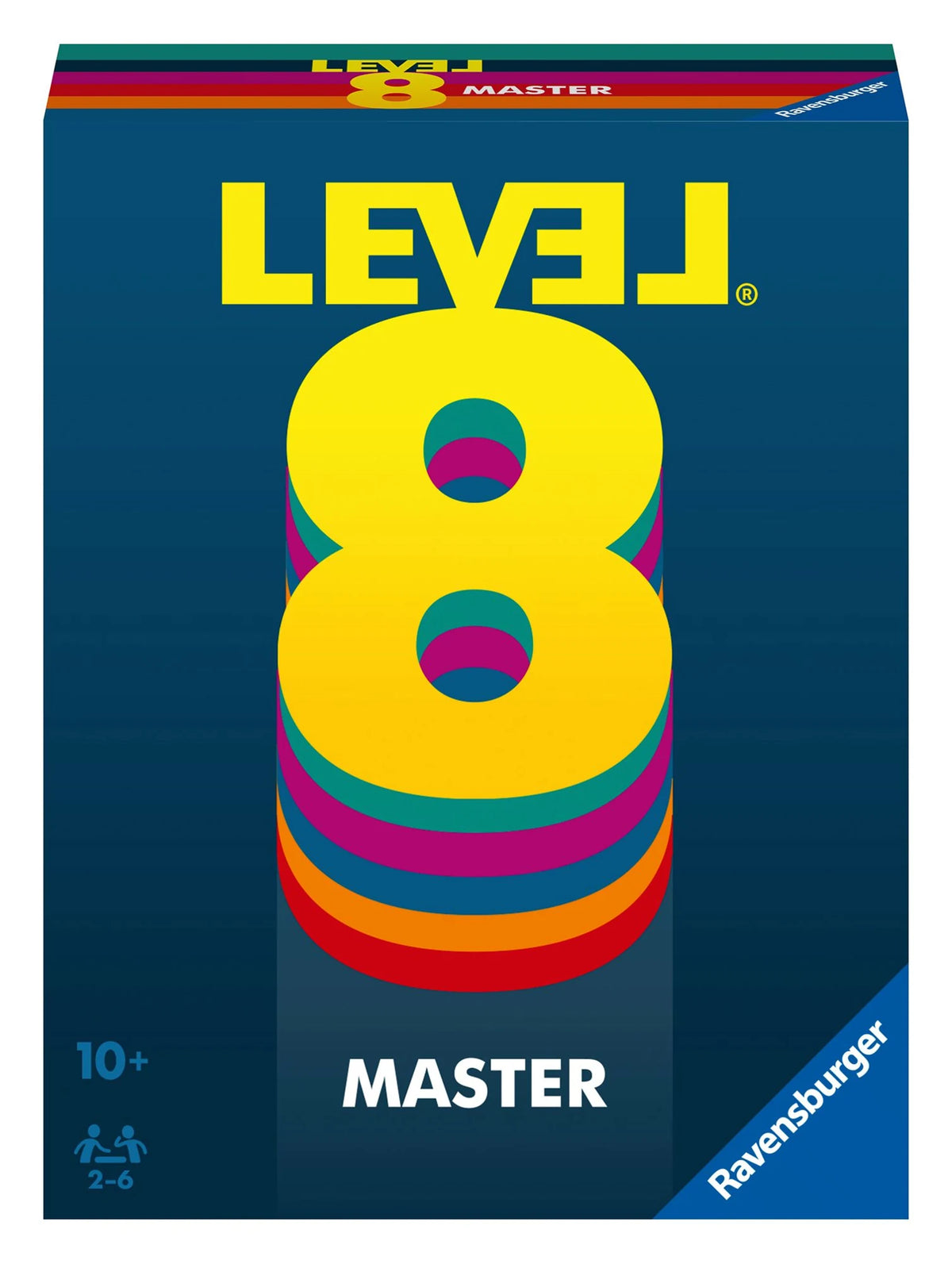 Kartenspiel: Level 8® Master - Spiele für Erwachsene ab 10 Jahre