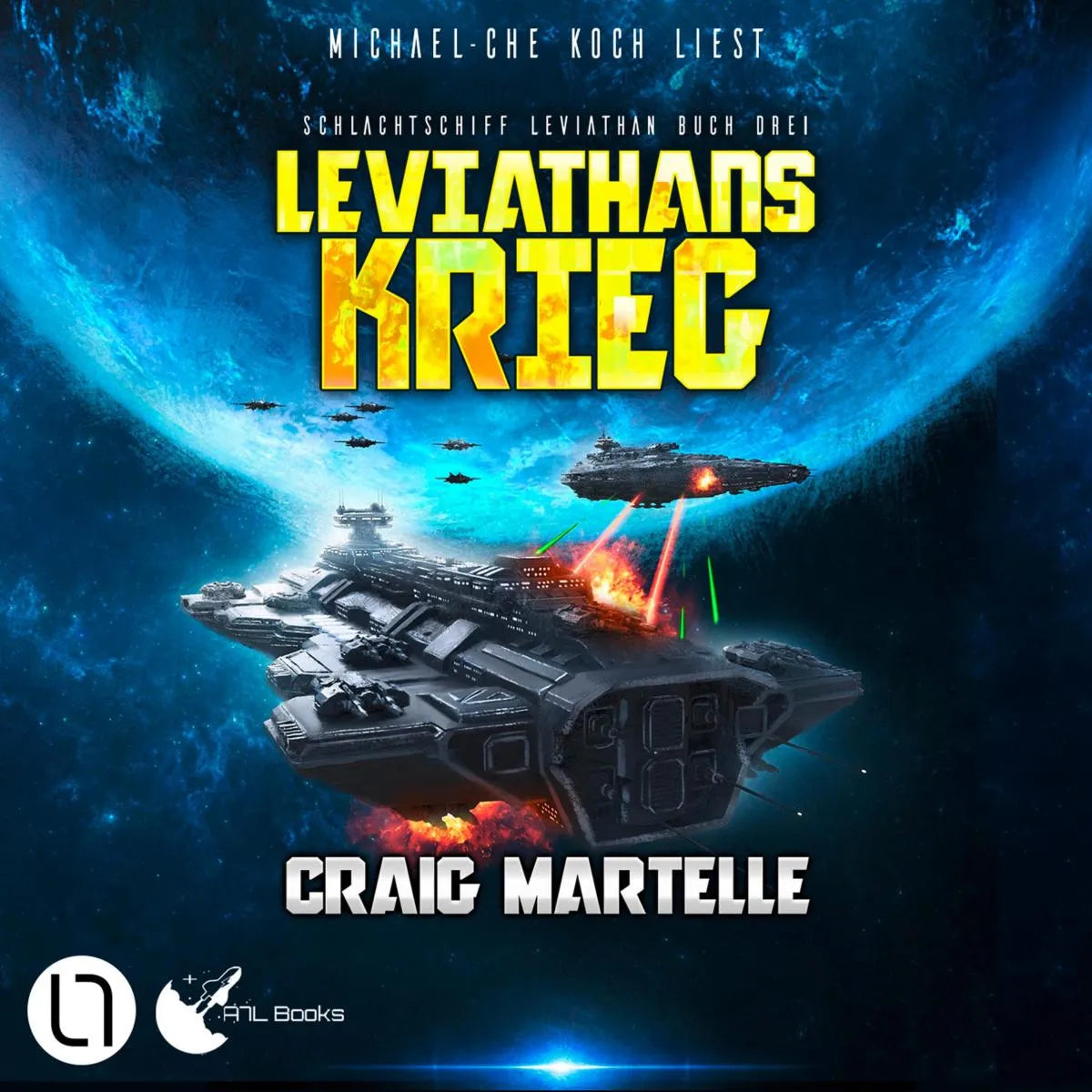Cover: Leviathans Krieg (Hörbuch Download) von Craig Martelle