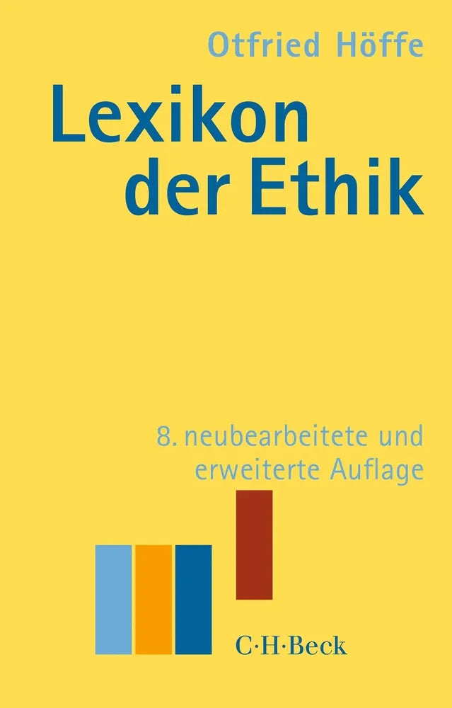 Cover: Lexikon der Ethik (E-Book)