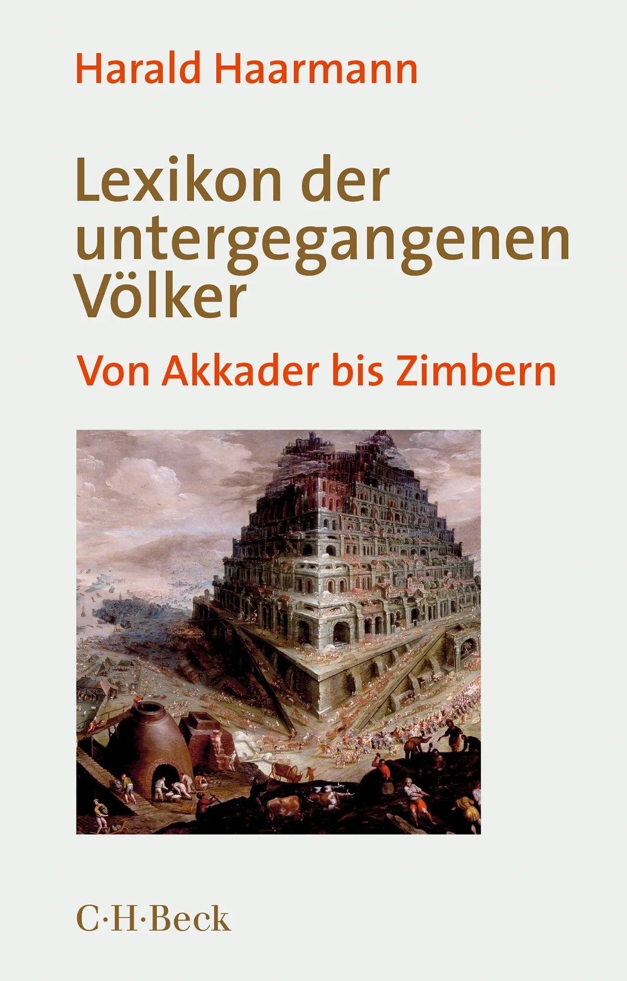 Buchcover von 'Lexikon der untergegangenen Völker' - Taschenbuch von Harald Haarmann