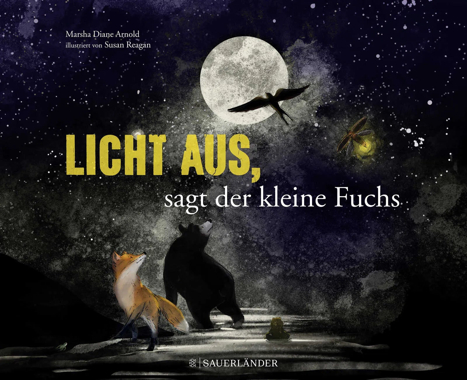 Buchcover von 'Licht aus, sagt der kleine Fuchs' - Gebundene Ausgabe von Marsha Diane Arnold