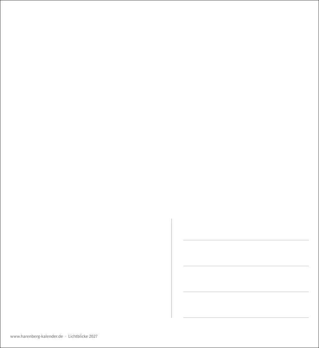 Lichtblicke Postkartenkalender 2027 - Wochenkalender mit 53 Postkarten – Ansicht