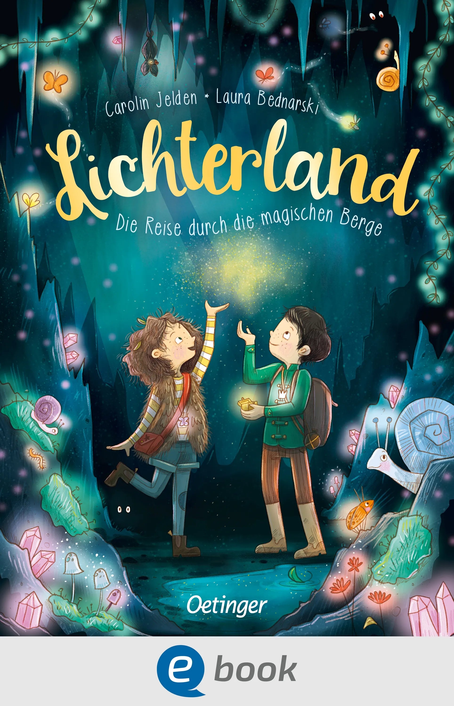 Cover: Lichterland 2. Die Reise durch die magischen Berge (E-Book) von Carolin Jelden