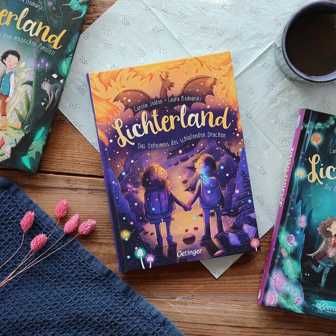 Produktansicht: Lichterland 3. Das Geheimnis des schlafenden Drachen (Gebundene Ausgabe)
