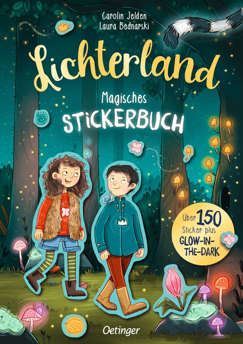 Lichterland. Magisches Stickerbuch