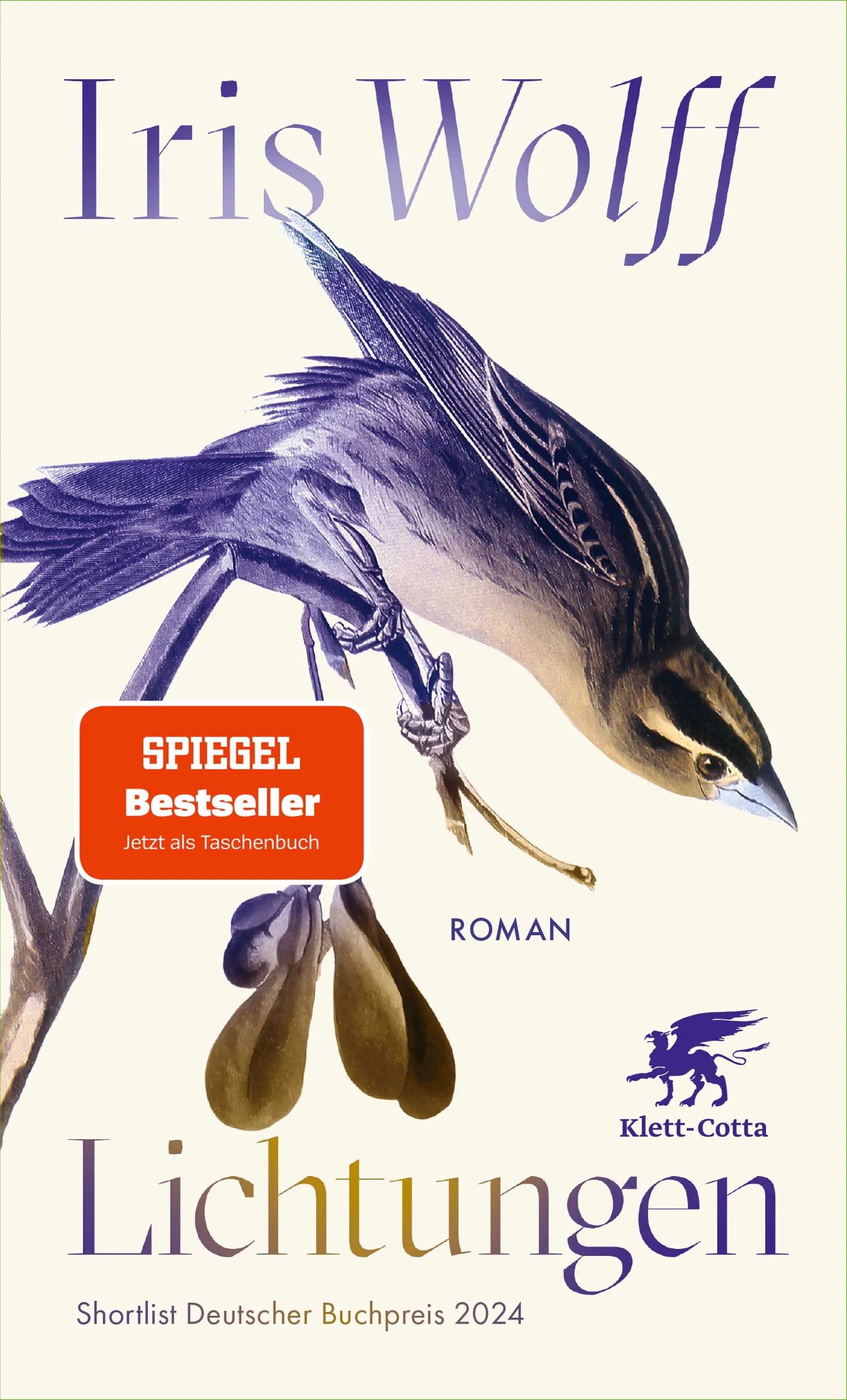 Buchcover von 'Lichtungen' - Taschenbuch von Iris Wolff