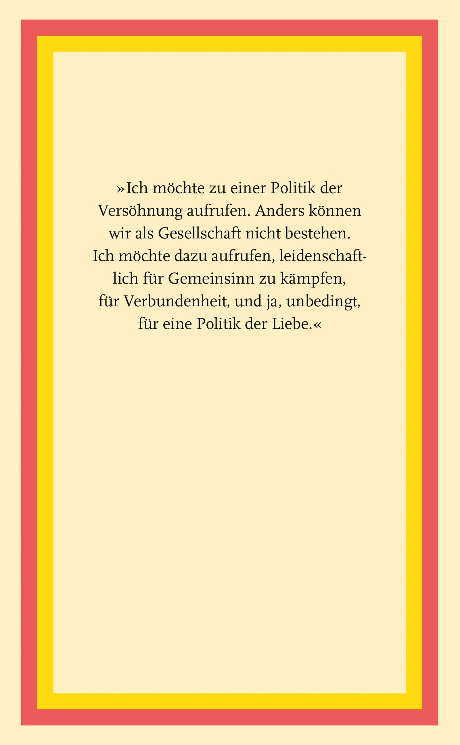Detailansicht: Liebe! Ein Aufruf (Hardcover)