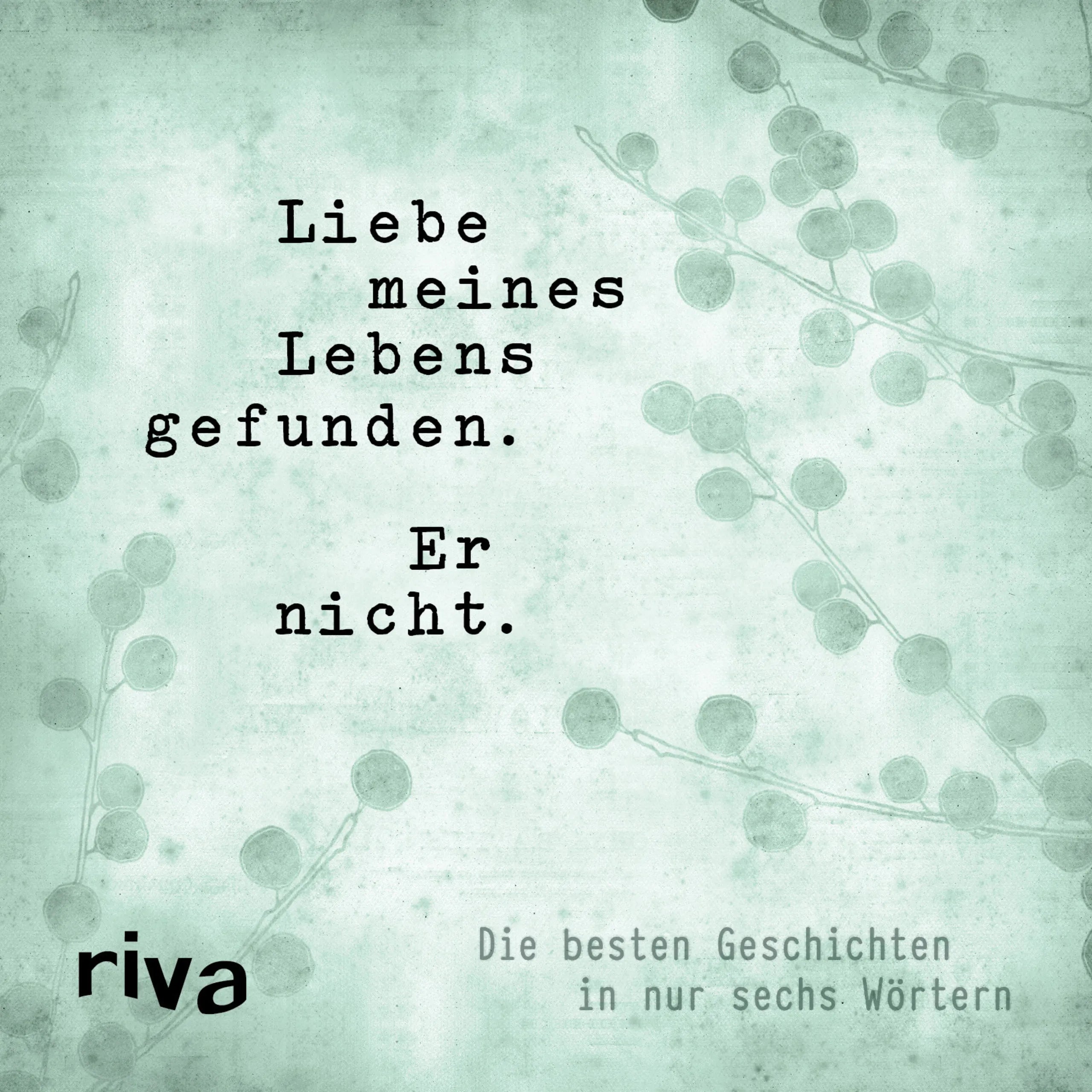 Buchcover von 'Liebe meines Lebens gefunden. Er nicht.' - Gebundene Ausgabe von riva Verlag