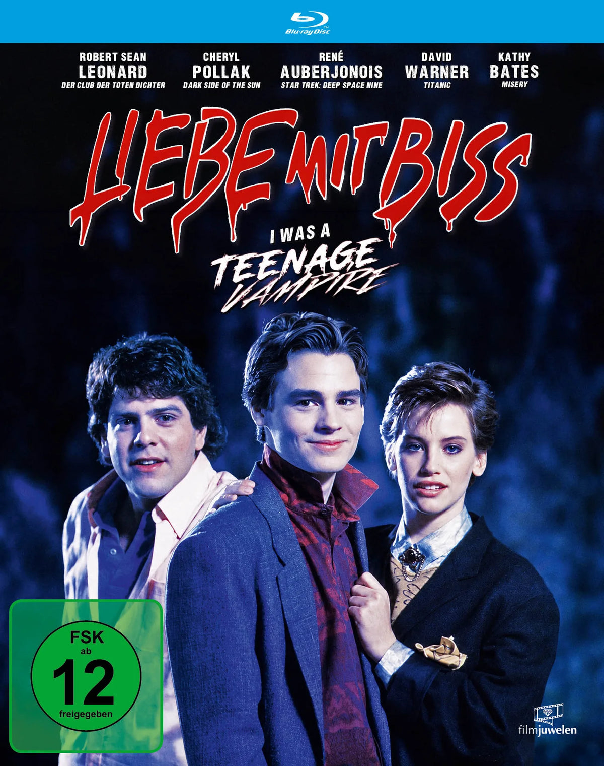 Blu-ray-Cover: Liebe mit Biss - I Was a Teenage Vampire. Regie: Jimmy Huston