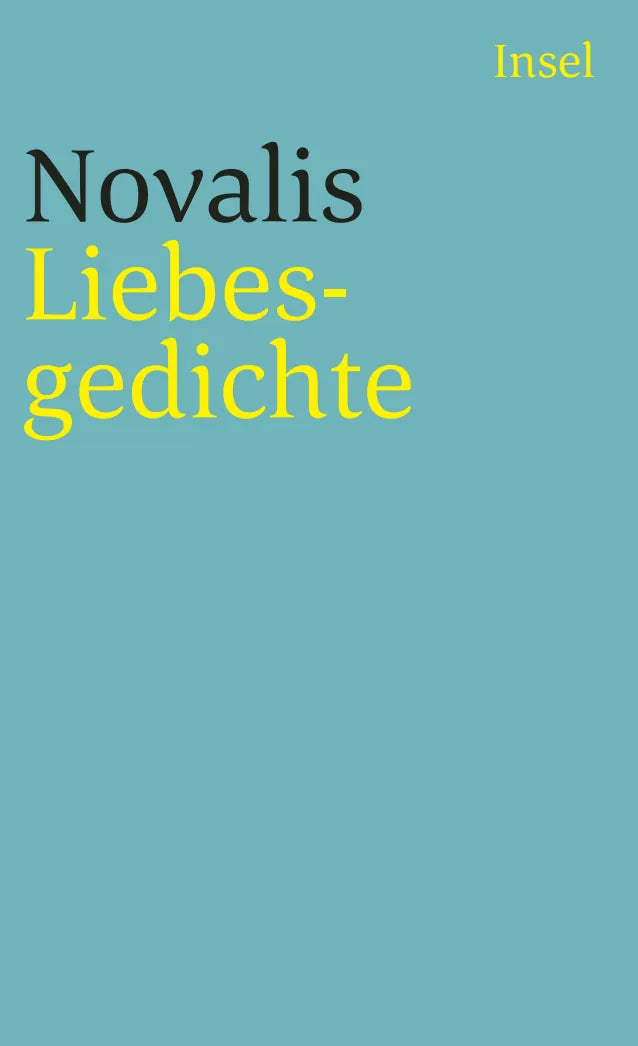 Buchcover von 'Liebesgedichte' - Taschenbuch von Novalis