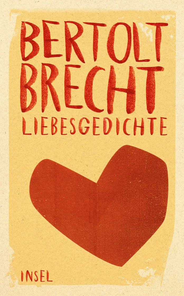 Cover: Liebesgedichte (Taschenbuch) von Bertolt Brecht