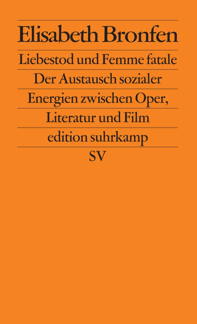 Buchcover von 'Liebestod und Femme fatale' - Taschenbuch von Elisabeth Bronfen