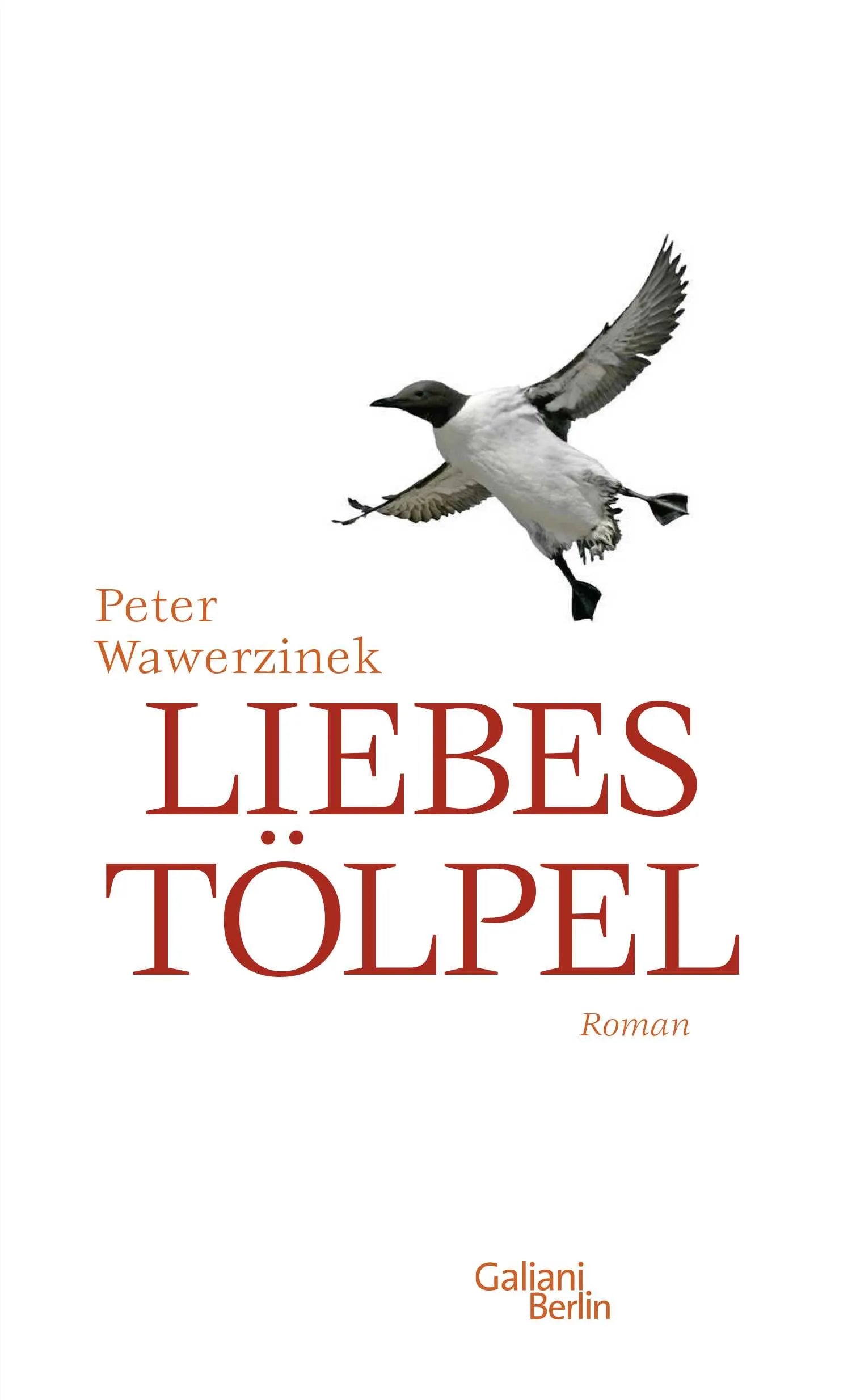 Buchcover von 'Liebestölpel' - Gebundene Ausgabe von Peter Wawerzinek