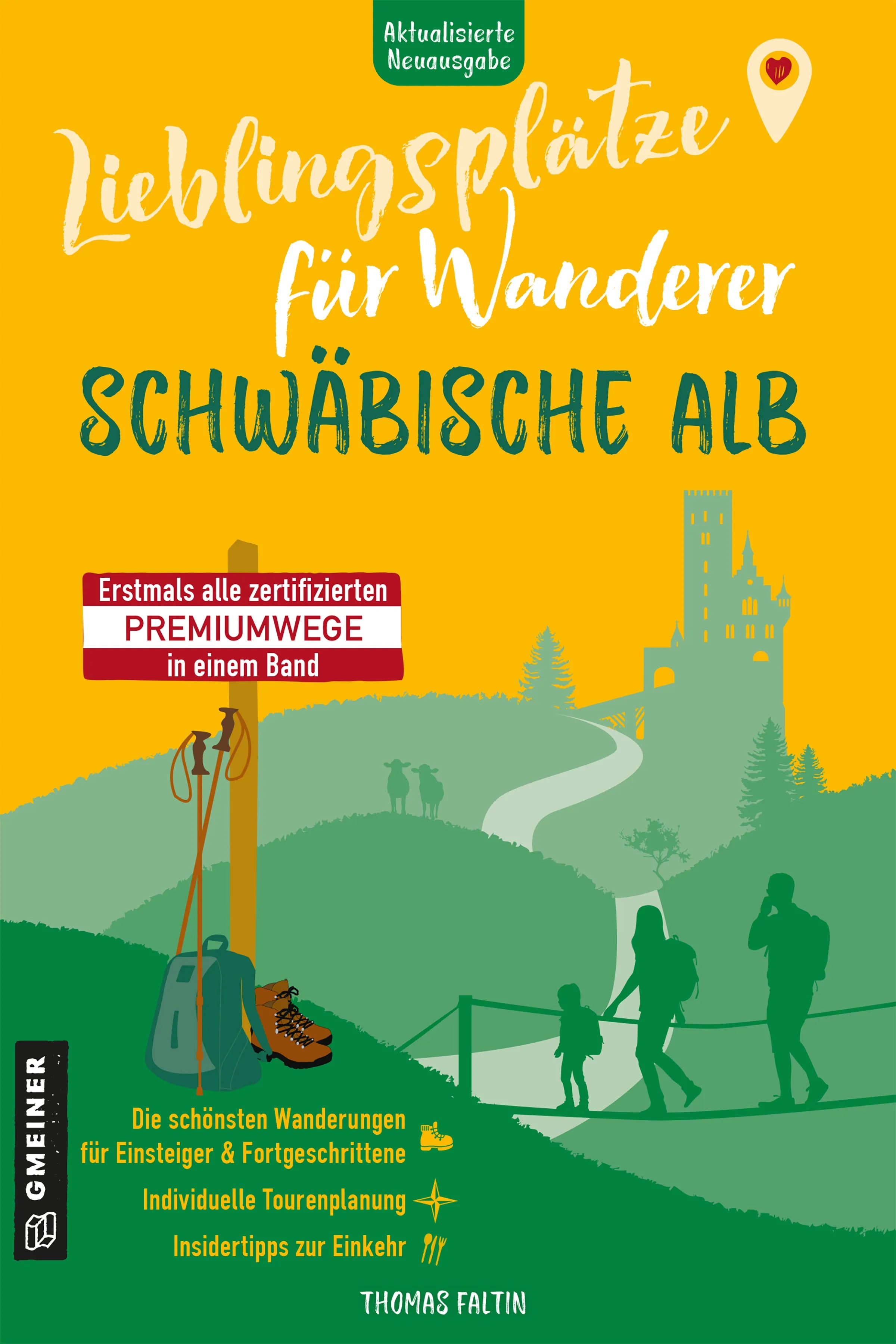 Cover: Lieblingsplätze für Wanderer - Schwäbische Alb (E-Book) von Thomas Faltin