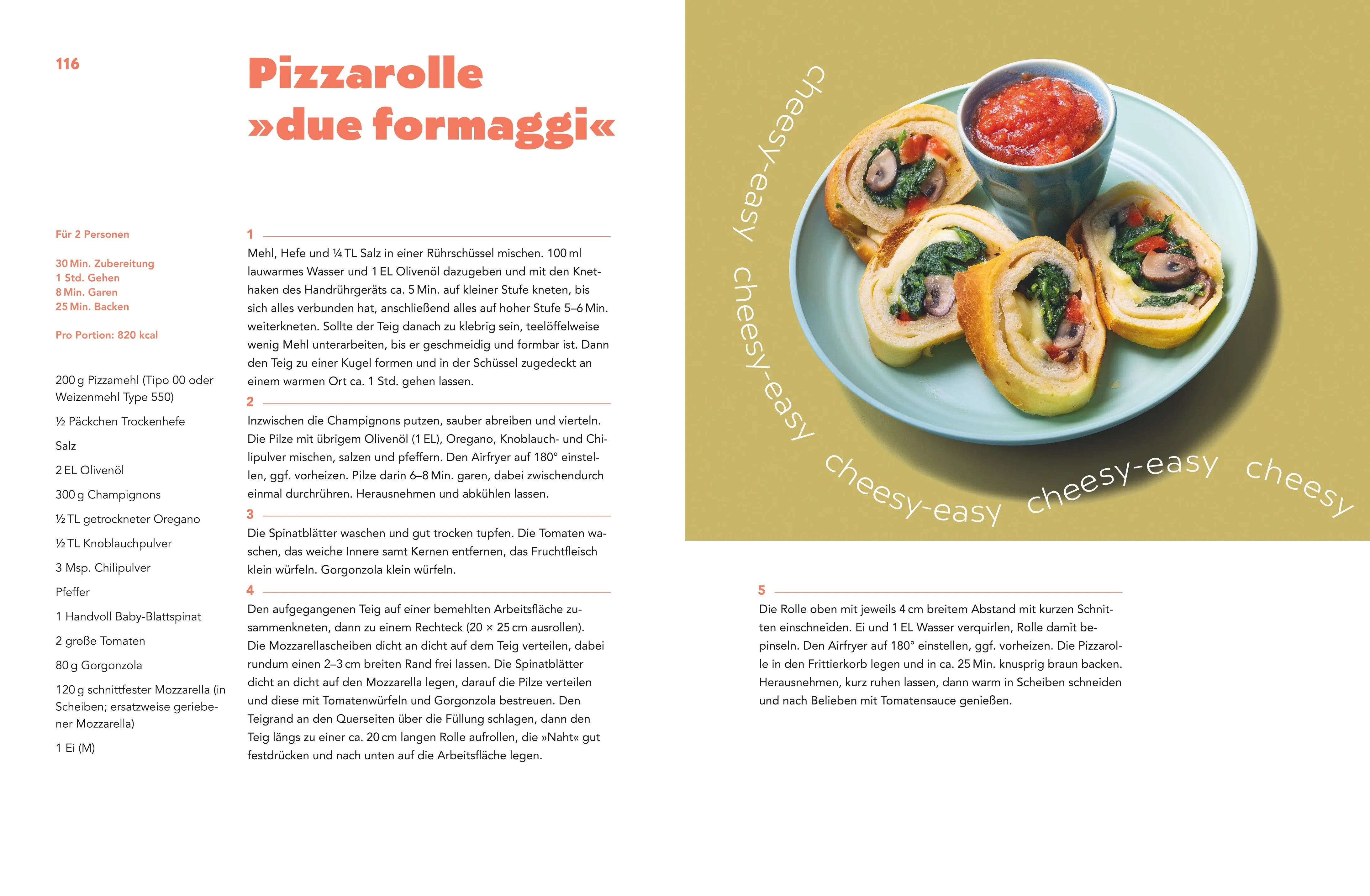 Detailansicht: Lieblingsrezepte aus deinem Airfryer – vegetarisch (Hardcover)