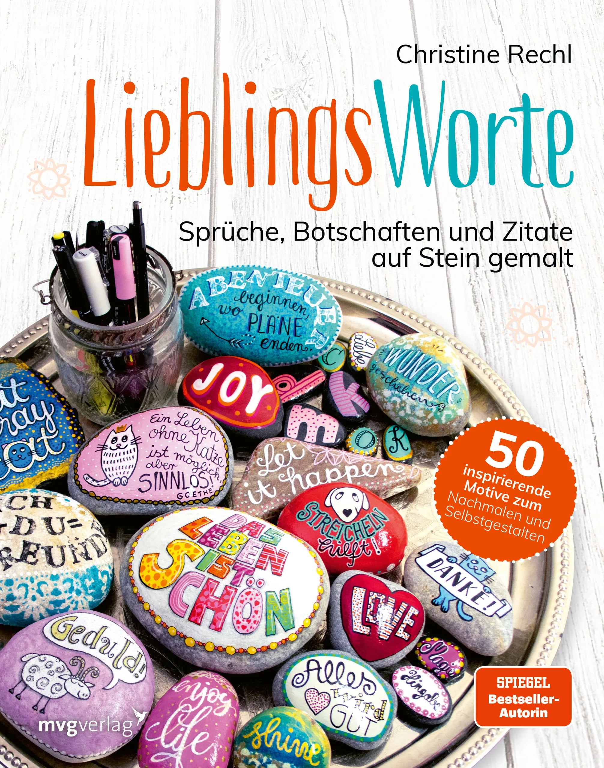 Buchcover von 'Lieblingsworte' - Gebundene Ausgabe von Christine Rechl