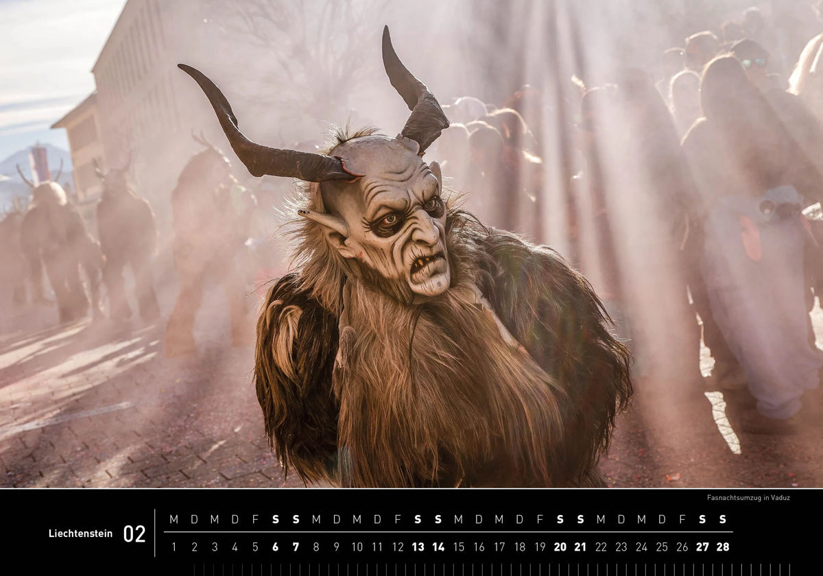 Liechtenstein Premiumkalender 2027 – Ansicht