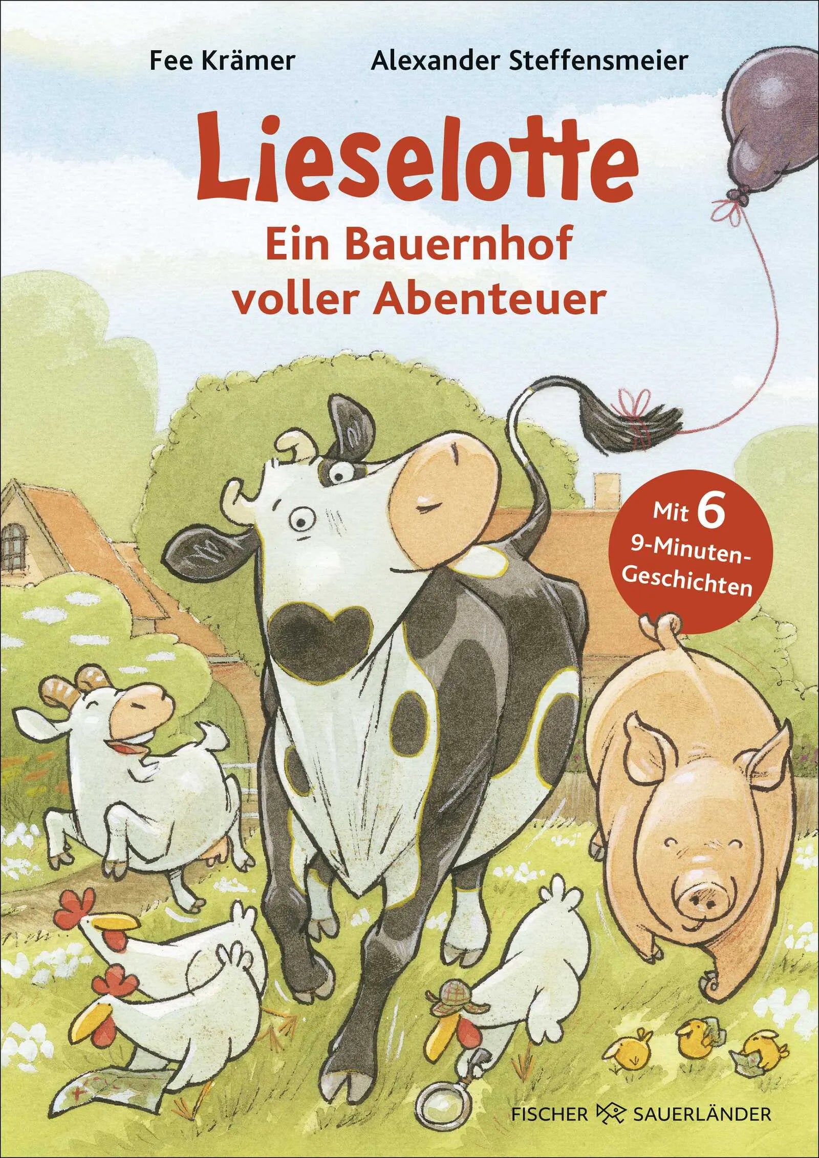 Buchcover von 'Lieselotte - Ein Bauernhof voller Abenteuer' - Gebundene Ausgabe von Fee Krämer